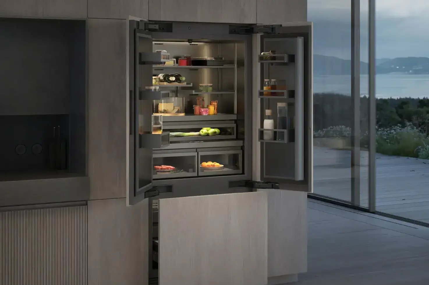 Gaggenau-elektrogeräte-kühl-gefrier-kombination