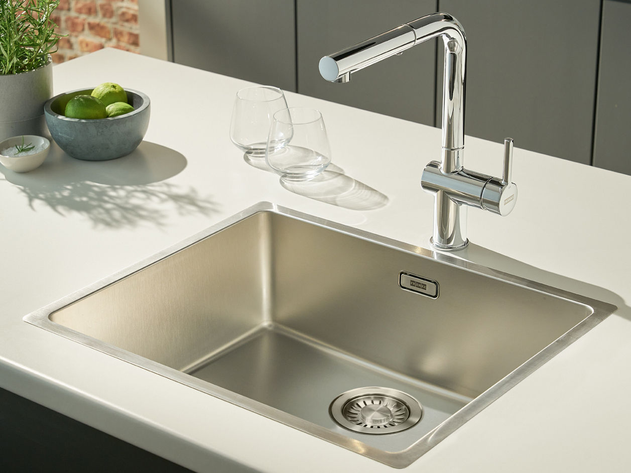 franke-spüle-armatur-silber-metall