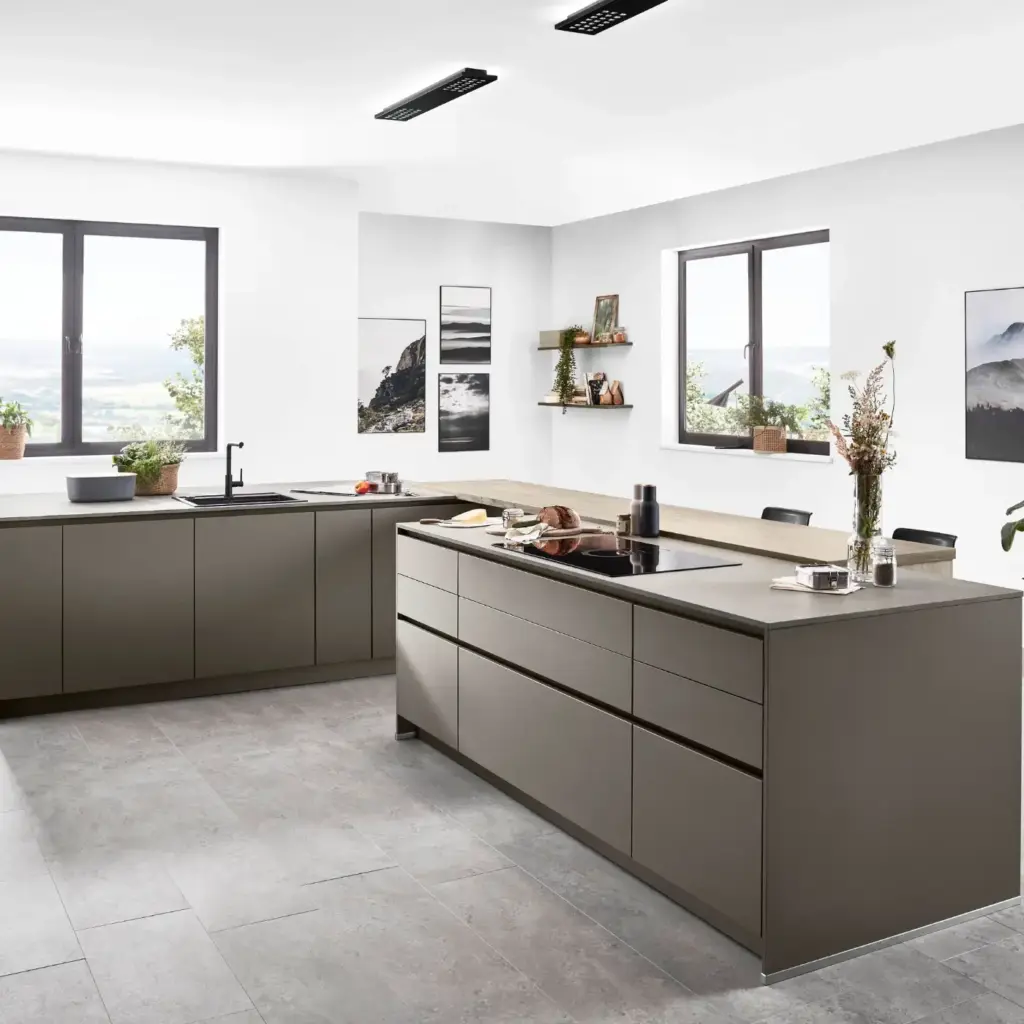 grifflose kueche nobilia-kueche-grau-grifflos-2