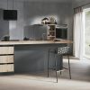 Haecker Inselkueche modern Graphit