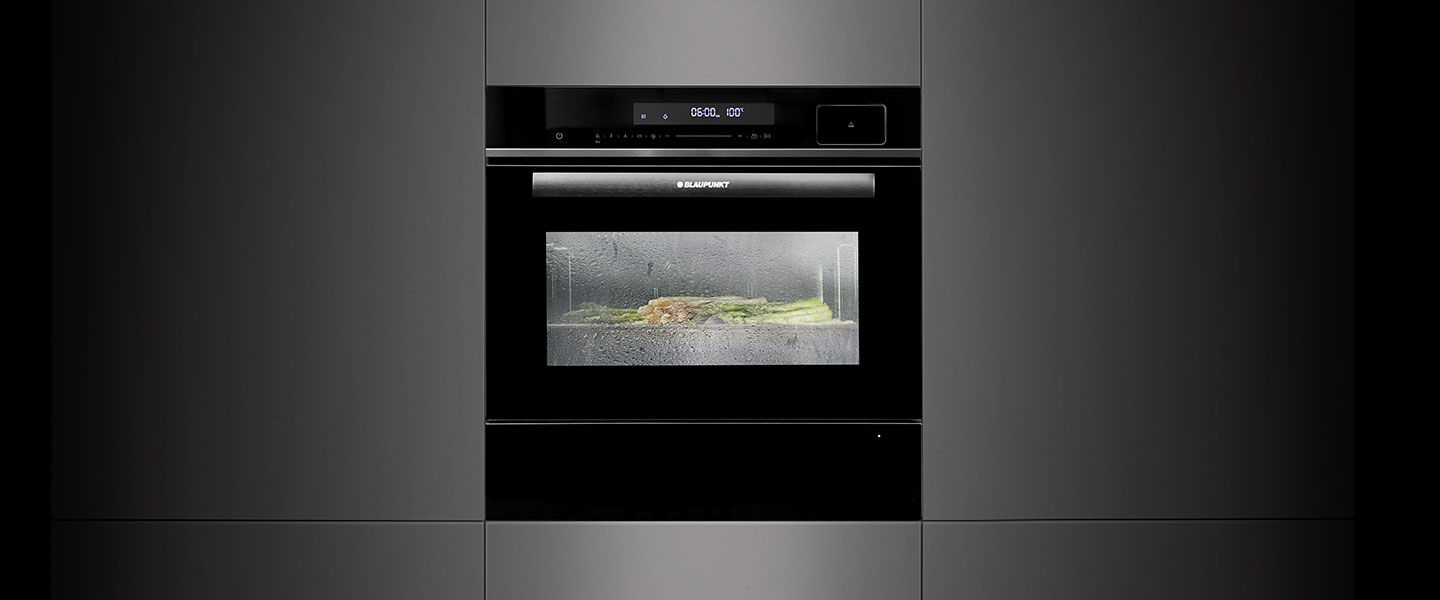 Blaupunkt Dampfgarer als Kompaktgerät in Schwarz